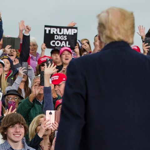 US-Präsident Donald Trump bei einer Wahlkampfveranstaltung