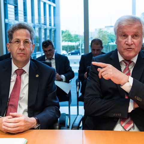 Horst Seehofer und Hans-Georg Maaßen