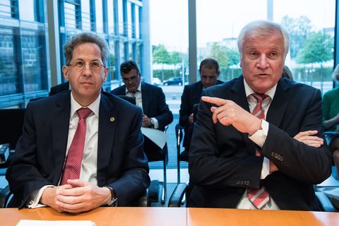 Horst Seehofer und Hans-Georg Maaßen