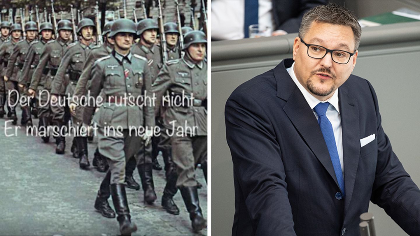 AfD-Abgeordneter Stefan Keuter rechtfertigt sich für Nazi-Bilder