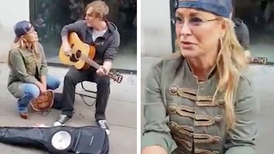 Unerwarteter Auftritt: Popstar Anastacia gibt Spontankonzert und singt mit Straßenmusiker in Dortmund