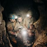Die jungen Wilden: Katharina, Yannick und Arndt haben noch acht weitere Meter Neuland entdeckt.