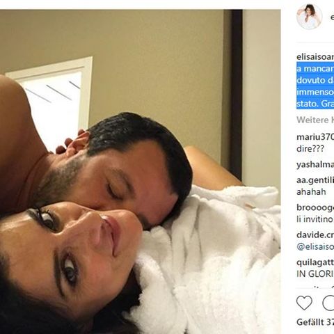 Elisa Isoardi trennt sich auf Instagram von Matteo Salvini