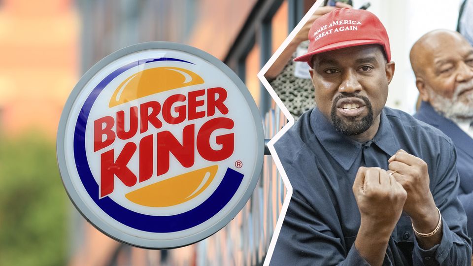 Kanye West hat zur zeit Beef mit Burger King