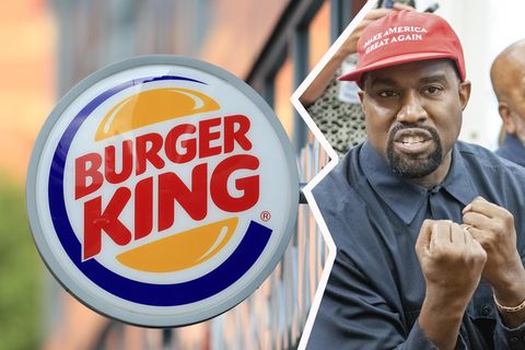 Kanye West hat zur zeit Beef mit Burger King