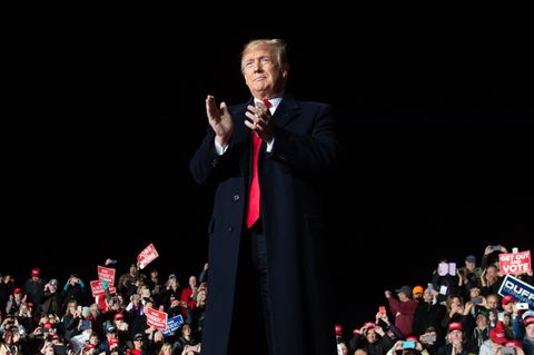 US-Präsident Donald Trump bei einer Wahlkampfveranstaltung zu den Midterms (Archivbild)