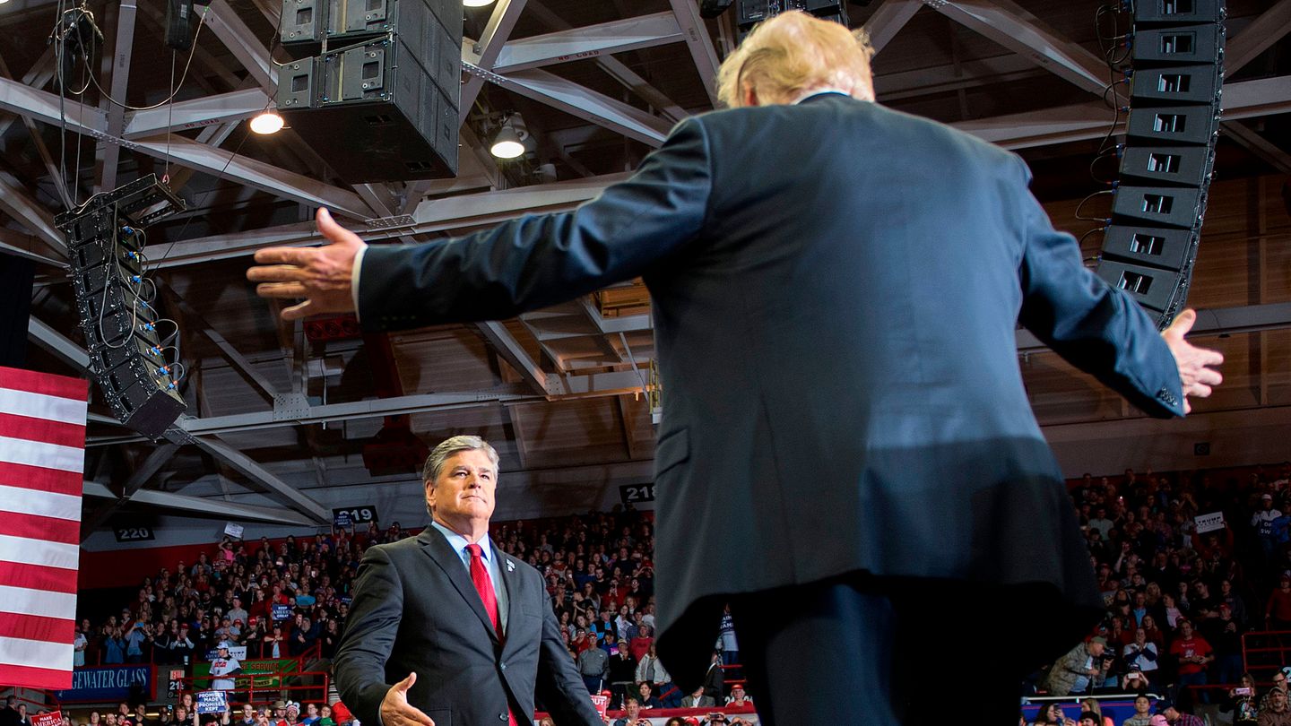 Midterms 2018: Fox News rügt Moderator Sean Hannity für Wahlkampfauftritt mit US-Präsident Donald Trump