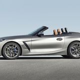Das Verdeck verschwindet vollständig im Heck des BMW Z4 M40i