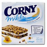 Platz 3: Corny Milch von Schwartau  Diese Masche kennt man schon von der Milchschnitte: Mit Aussagen wie "ideal für den kleinen Snack mit Milch zwischendurch“ oder "mit dem Plus an Calcium" wird der Müsliriegel als gesunde Zwischenmahlzeit verkauft. Dabei bestehe er zur Hälfte aus Zucker und Fett, kritisiert Foodwatch. Schwartau erklärte auf Anfrage des stern, man nehme die Kritik "sehr ernst" und werde "die Verpackungsgestaltung überarbeiten".