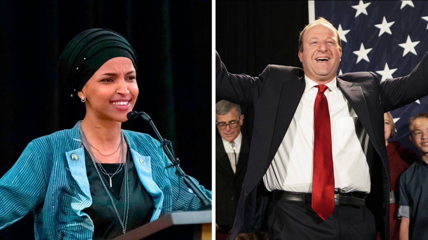 Ilhan Omar und Jared Polis sorgen bei den Midterms in den USA für eine kleine Sensation