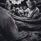 Jennifer Moshers Tochter kurz nach der Geburt