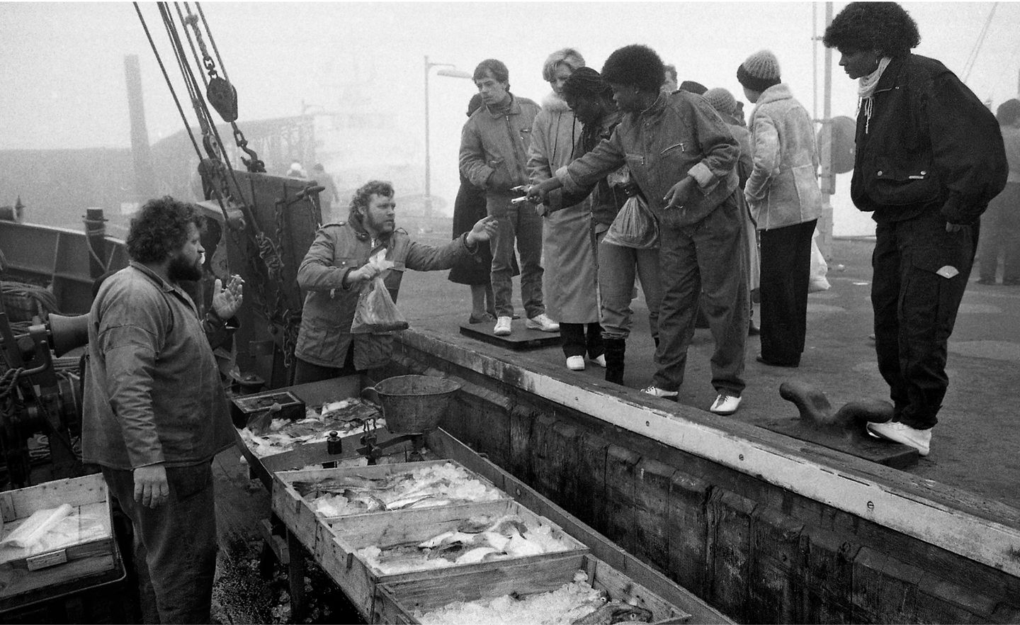 "Wilde Zeiten" Heinz Oestmann auf seinem Fischkutter