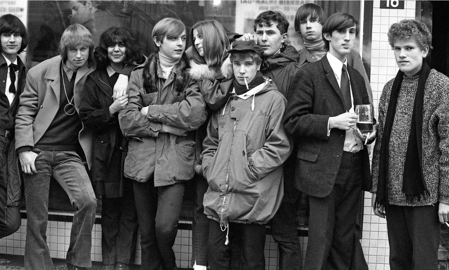 Jugendliche in den 1970 Jahren