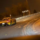 In der Nacht gönnt Yousef Fittiani seinem GT2 Auslauf