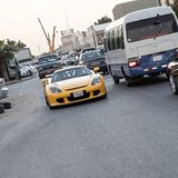 Im kuwaitischen Verkehr ist das Fahren nicht immer eine Freude