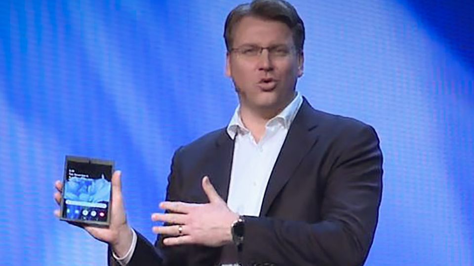 Bei der Samsung Developer Conference in San Francisco wird das aufklappbare Display gezeigt