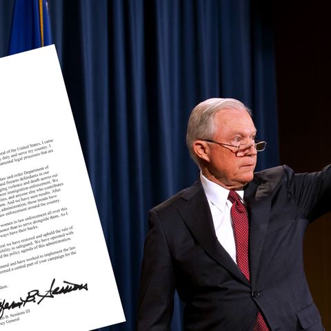 Justizminister Jeff Sessions hat seinen Rücktritt eingereicht