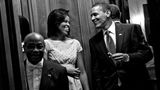 Michelle und Barack Obama Inauguration