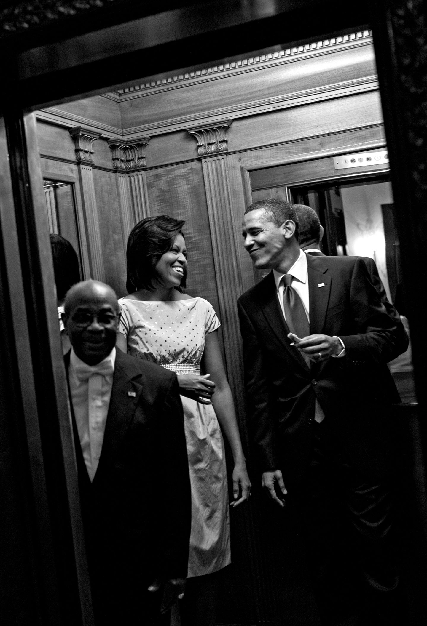 Michelle und Barack Obama Inauguration