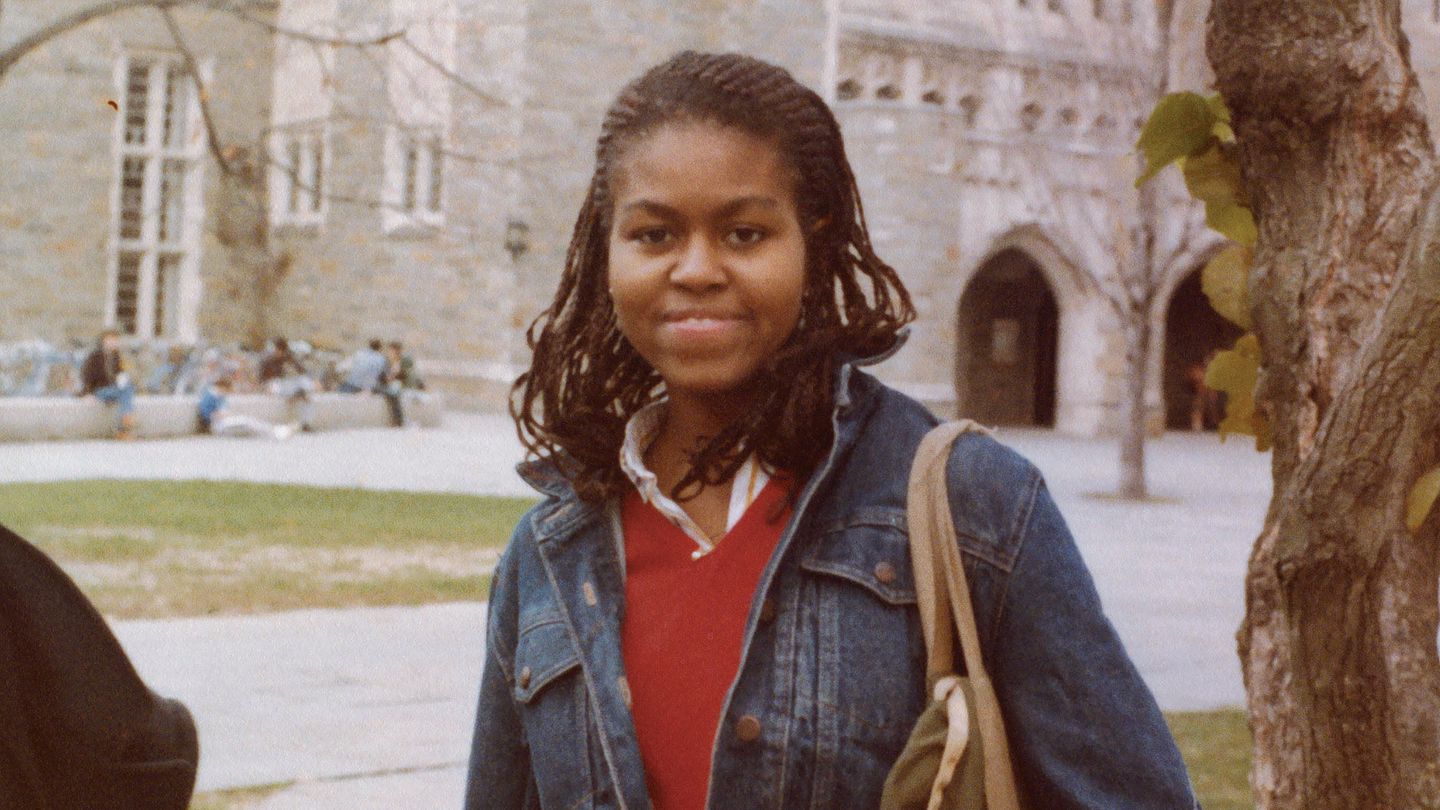Michelle Obama Studentin