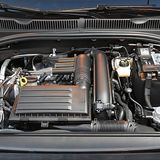 Auch der 1.4 TSI Total Flex Motor kann sowohl mit herkömmlichem Benzin als auch mit Ethanol betrieben werden