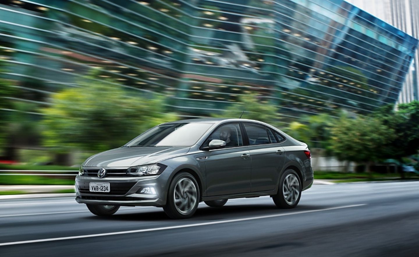 Der Newcomer VW Virtus hat ebenfalls einen Total Flex Motor