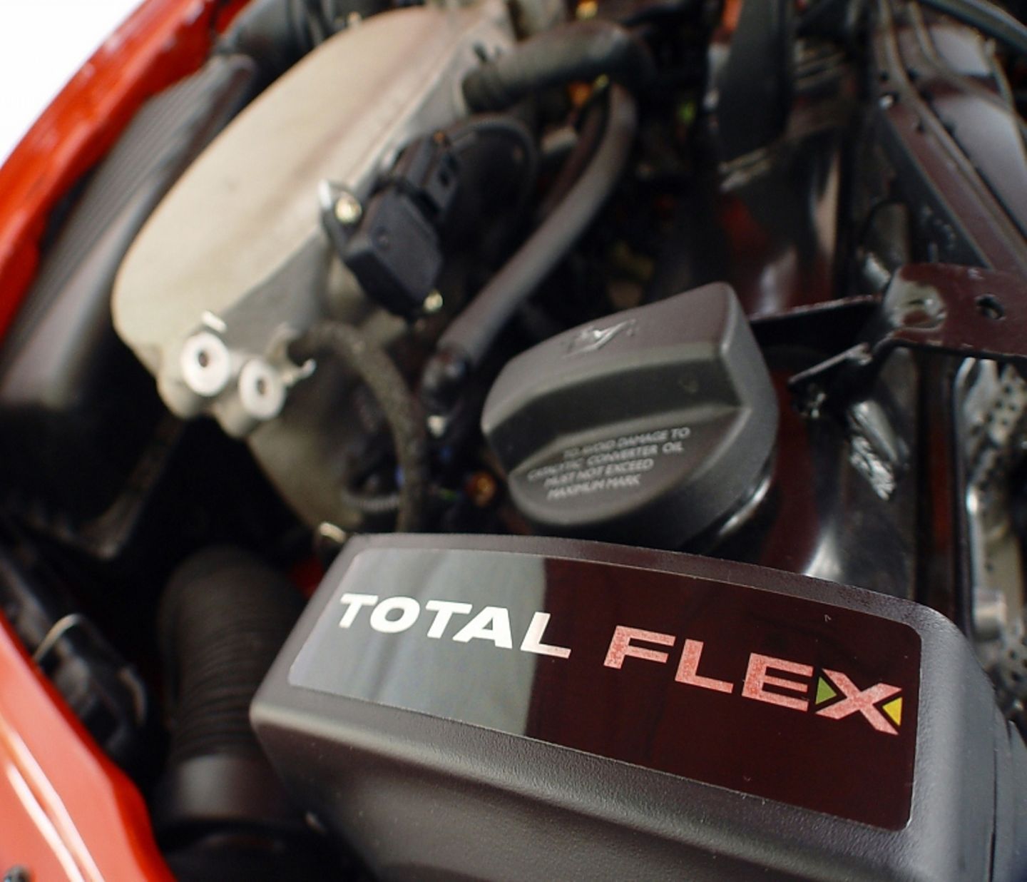 Der Total Flex Motor überlässt den Kunden die Wahl der Treibstoffsorte