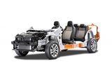Der VW Virtus basiert auf dem VW Polo, die orangenfarbenen Elemente sind speziell für den Virtus entwickelt
