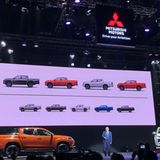 Weltpremiere Mitsubishi L 200 in Bangkok