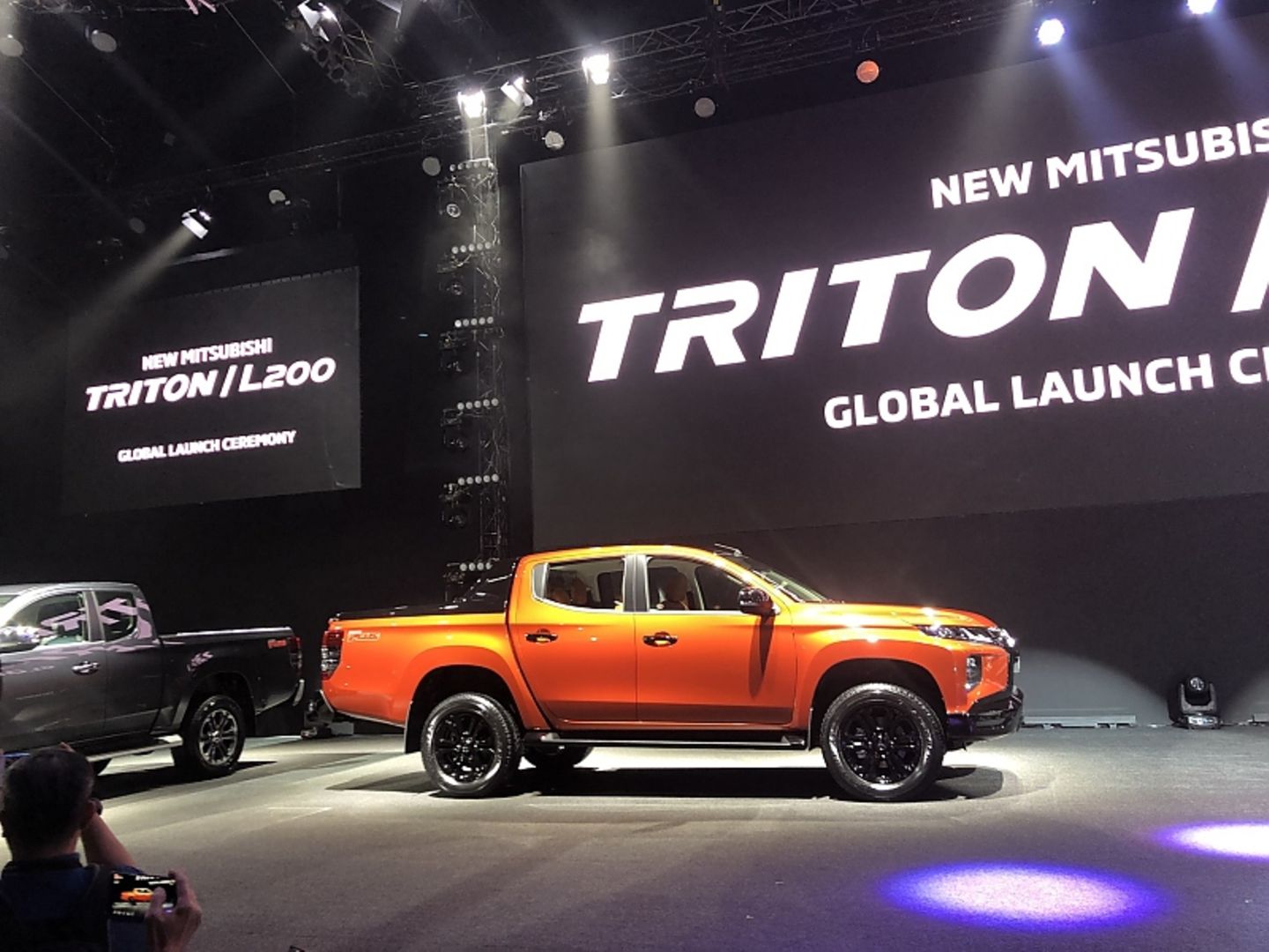 Weltpremiere Mitsubishi L 200 in Bangkok