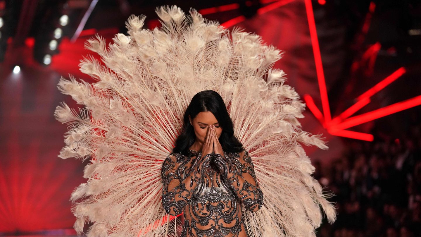 Adriana Lima bei ihrem Abschied