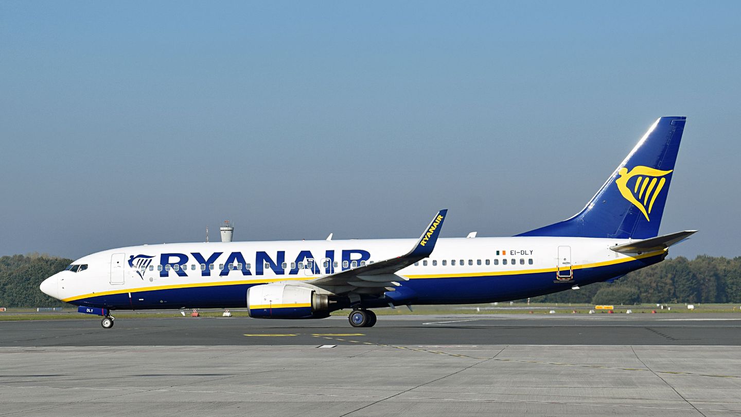 Beschlagnahmt am am Flughafen Bordeaux: eine Boeing 737 von Ryanair (Symbollbild)