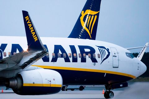 Beschlagnahmt am am Flughafen Bordeaux: eine Boeing 737 von Ryanair (Symbollbild)