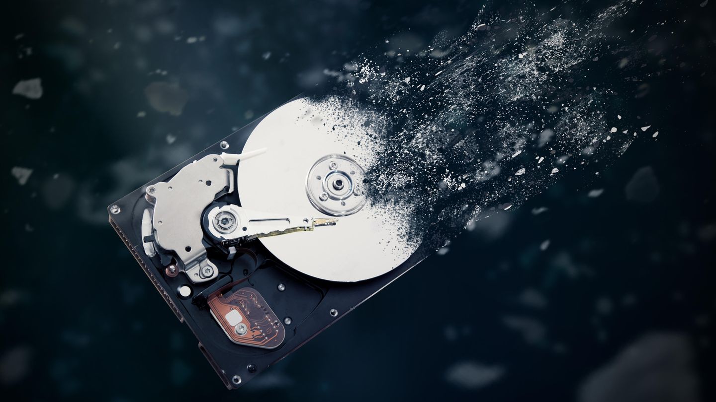 Die Festplatte der Zukunft hat 100 Terabyte.