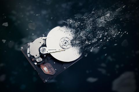 Die Festplatte der Zukunft hat 100 Terabyte.