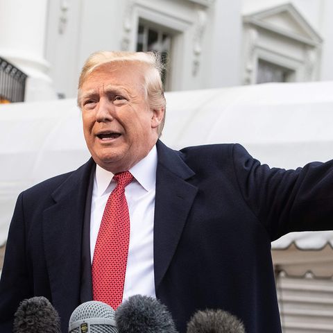 Donald Trump reagiert auf die Ergebnisse der Midtermwahlen