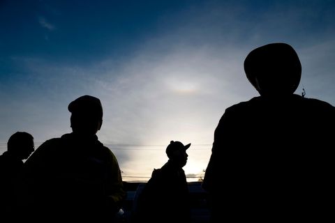 Migranten auf dem Weg in Richtung USA. Der UN-Migrationspakt soll  Regeln für die die Wanderbewegungen weltweit aufstellen. Die Vereinigten Staatem machen jedoch nicht mit.