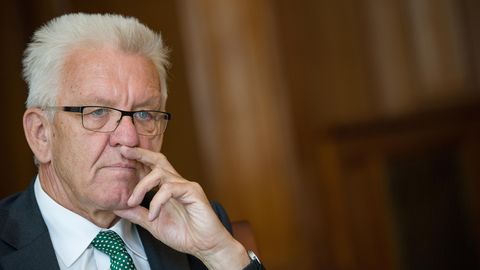 Ministerpräsident Winfried Kretschmann