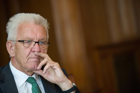 Ministerpräsident Winfried Kretschmann