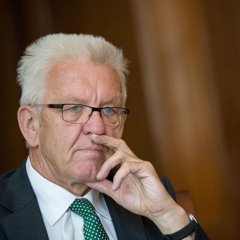 Ministerpräsident Winfried Kretschmann