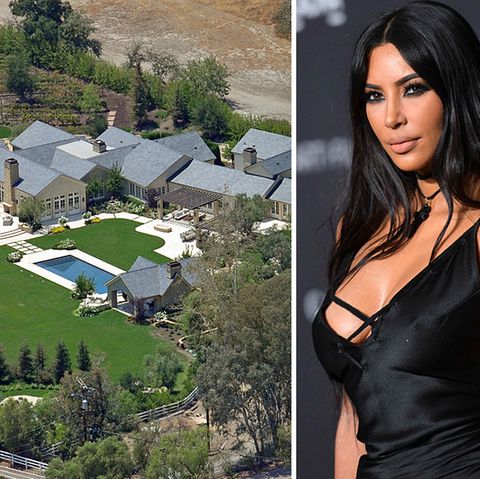 Dieses Anwesen in Hidden Hills kauften Kim Kardashian und Kanye West 2014 und ließen es aufwendig umbauen