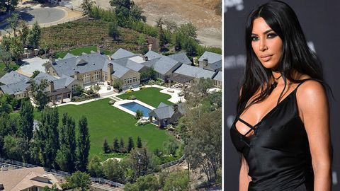 Dieses Anwesen in Hidden Hills kauften Kim Kardashian und Kanye West 2014 und ließen es aufwendig umbauen