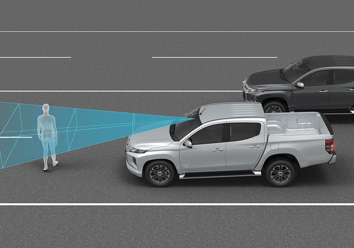 Mitsubishi L200 2019 - erstmals mit Notbremsassistent