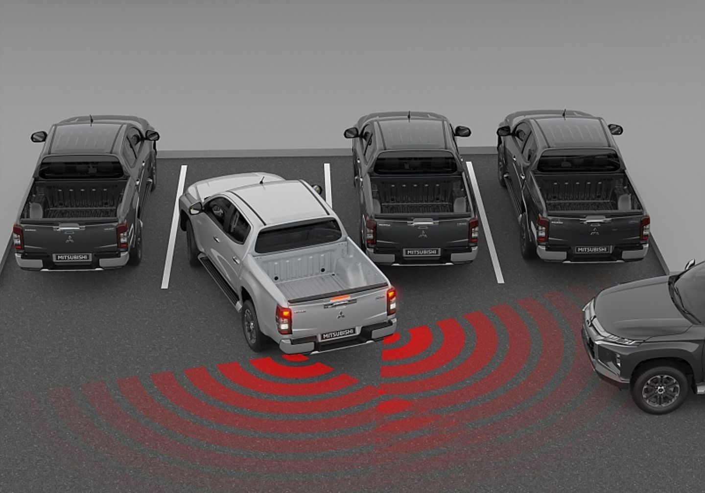 Mitsubishi L200 2019 - das Angebot an Fahrerassistenzsystemen ist dünn