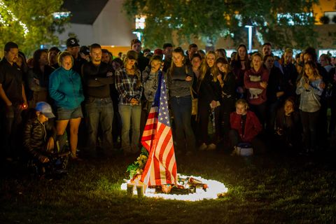 Trauer nach der Attacke von Thousand Oaks