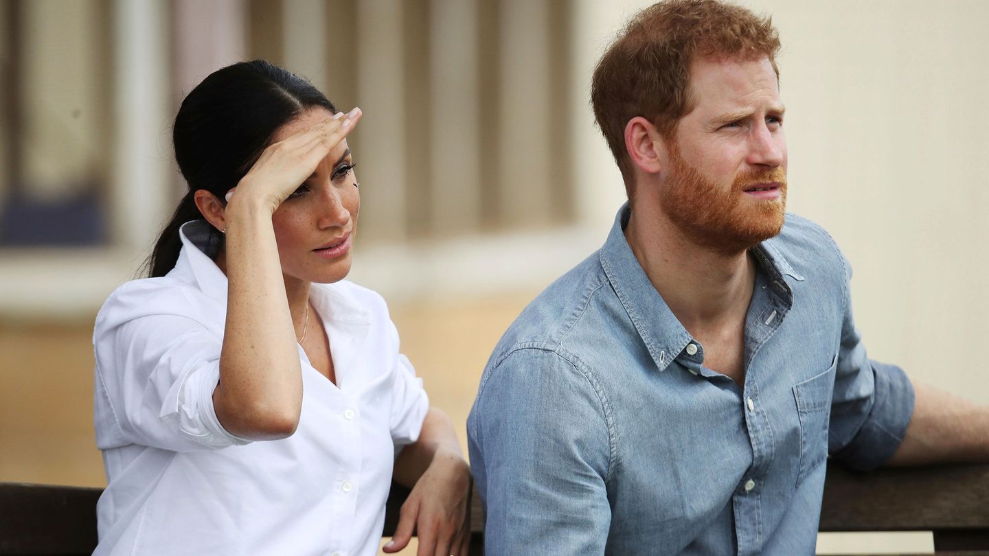 Meghan und Harry bei einem Termin in Dubbo während ihrer jüngsten Reise nach Australien