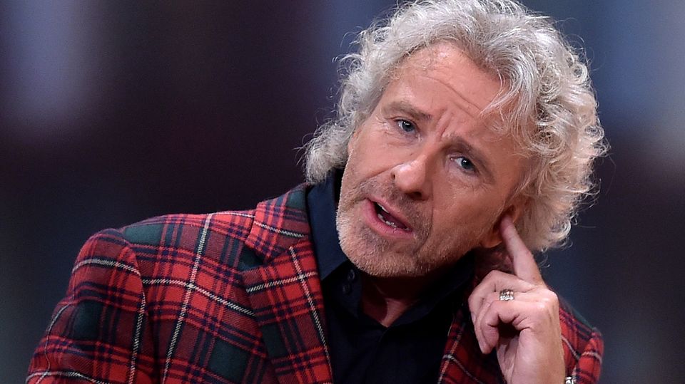 Moderator Thomas Gottschalk