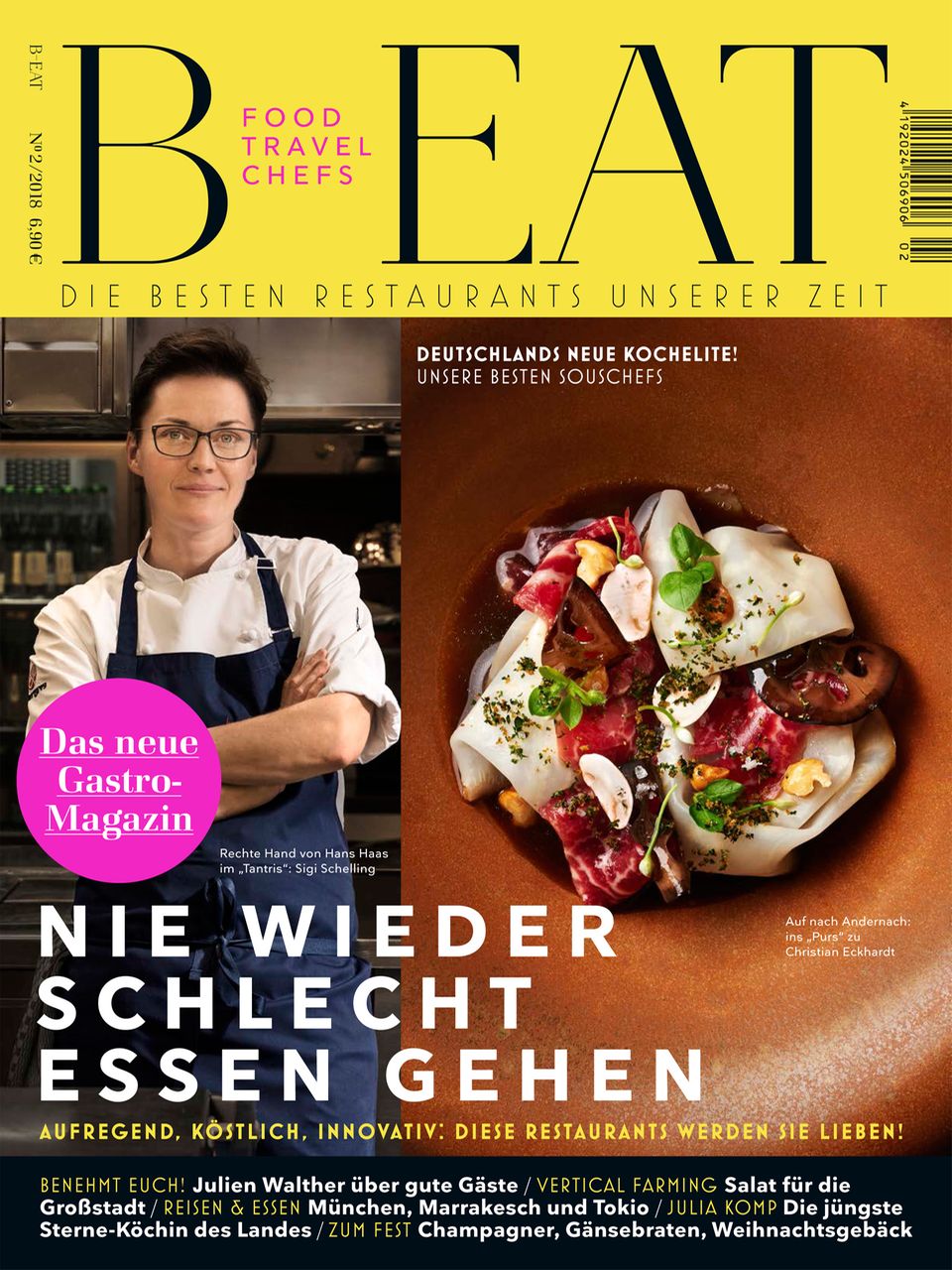 Mehr Food-Themen in der aktuellen "B-EAT".