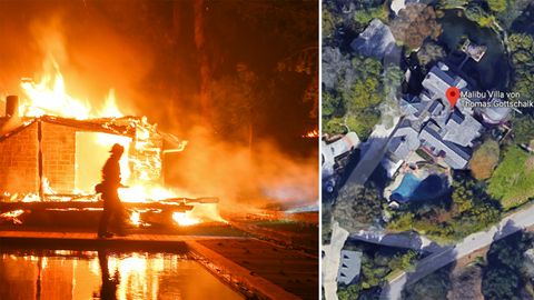 Waldbrände in Kalifornien zerstören Villen der Stars - und die sind mächtig sauer auf Trump