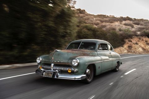 Von dieser Serie des Mercury wurden von 1949 bis 1951 fast eine Million Stück hergestellt.